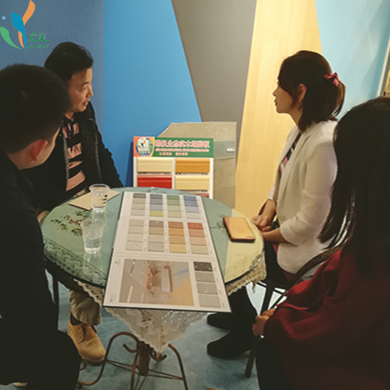 广东东莞月子中心-同质透心地胶设计案例
