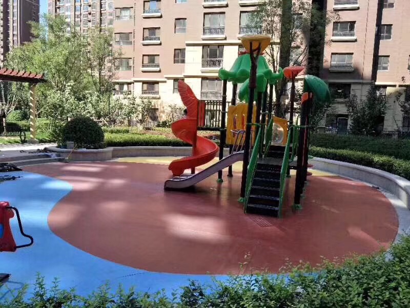 广东深圳儿童娱乐设施-复合型运动地胶客户设计案例